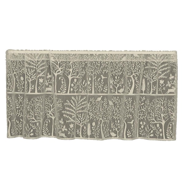 Heritage Lace Heritage Lace 6315C-6024 60 x 24 in. Rabbit Hollow Tier; Cafe 6315C-6024 - main